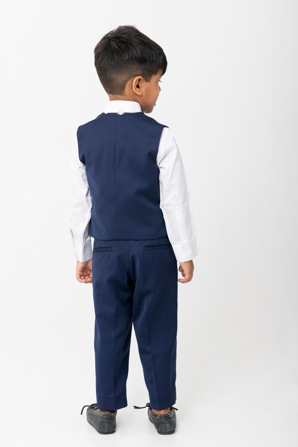 Aeroplane And Hotair Balloon Embroidered Waistcoat Set