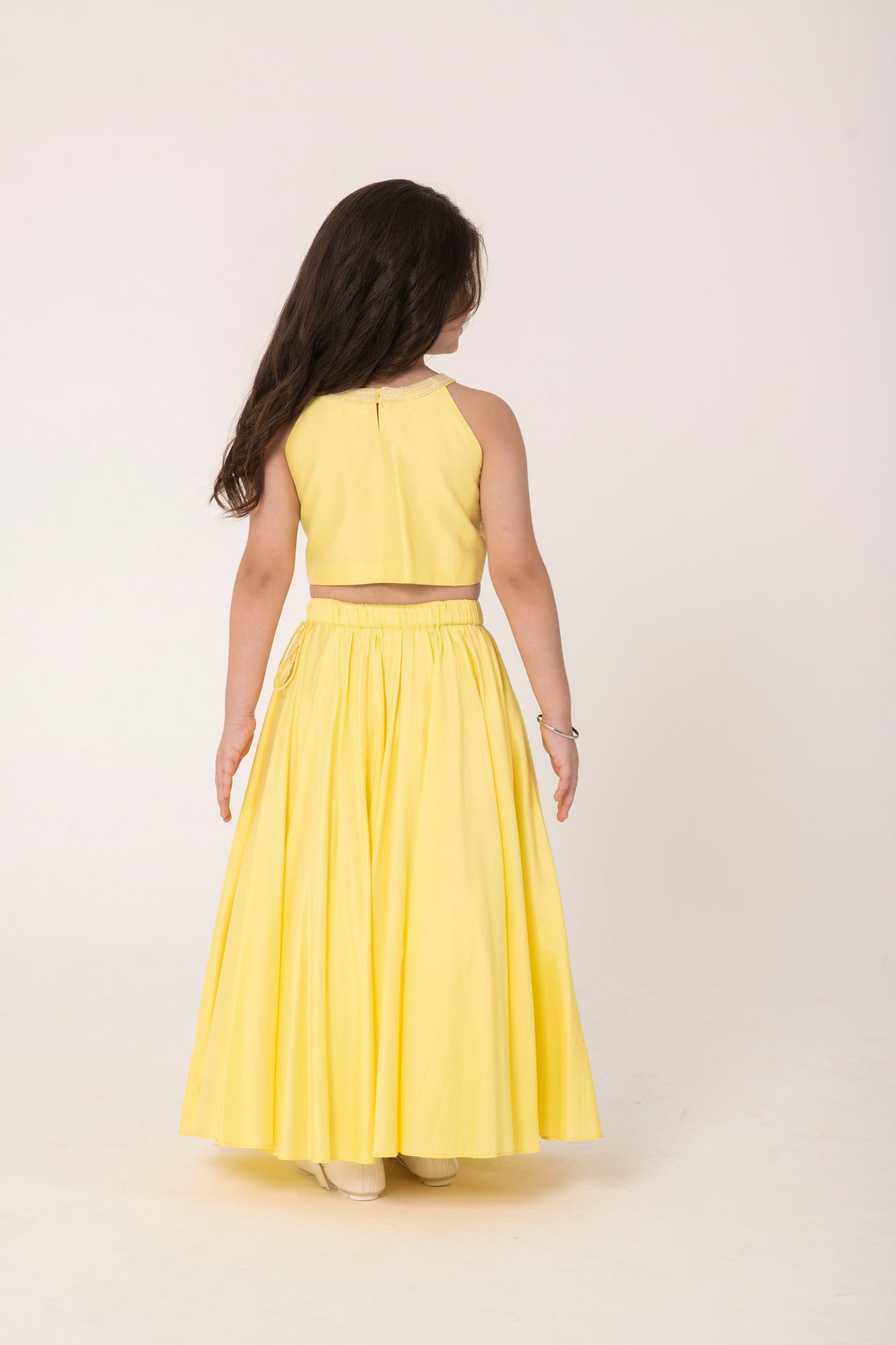 YELLOW LEHENGA SET