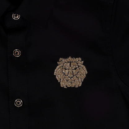 Lion motif shirt