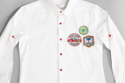 THREE LOGO SHIRT