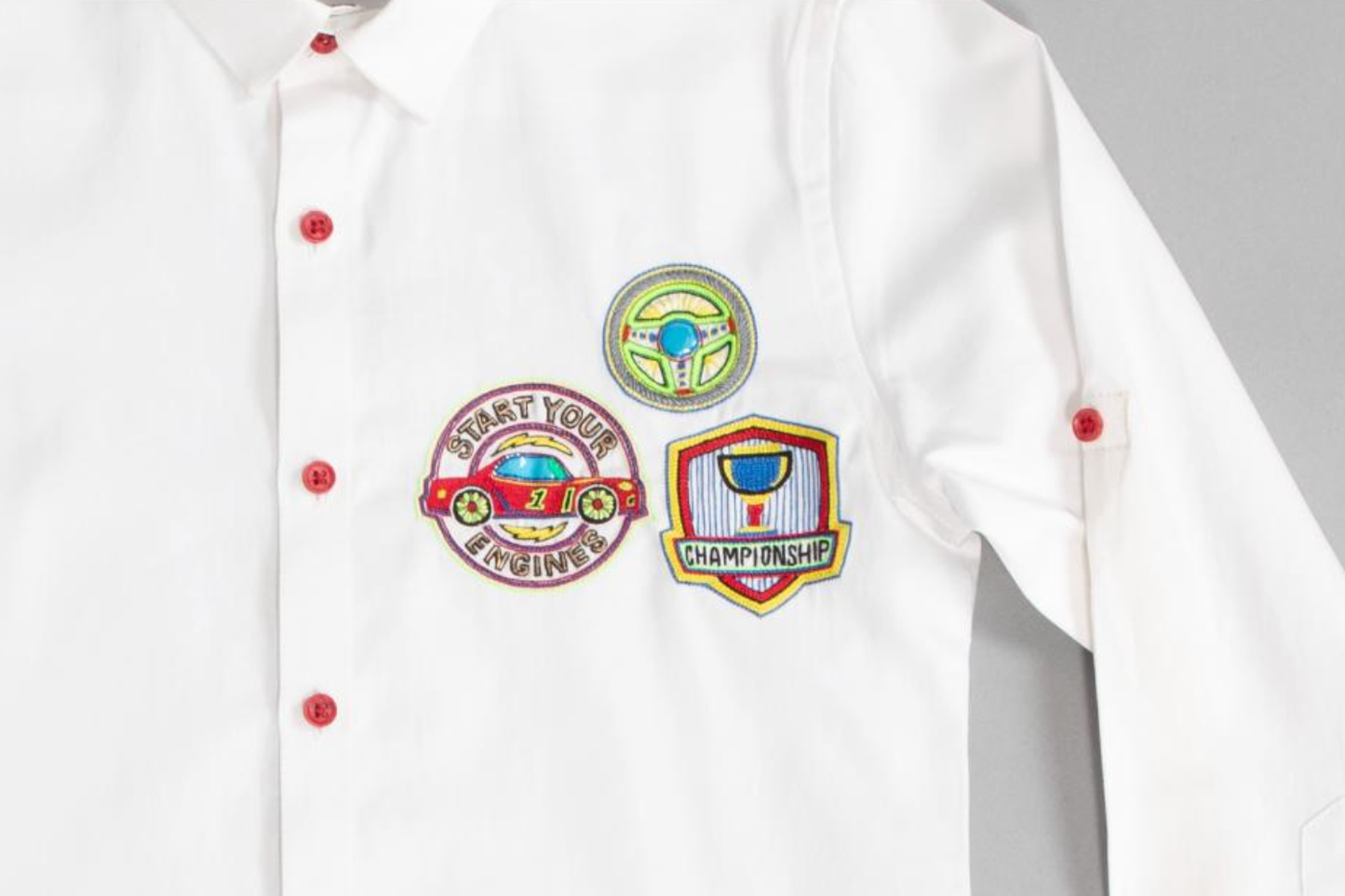 THREE LOGO SHIRT