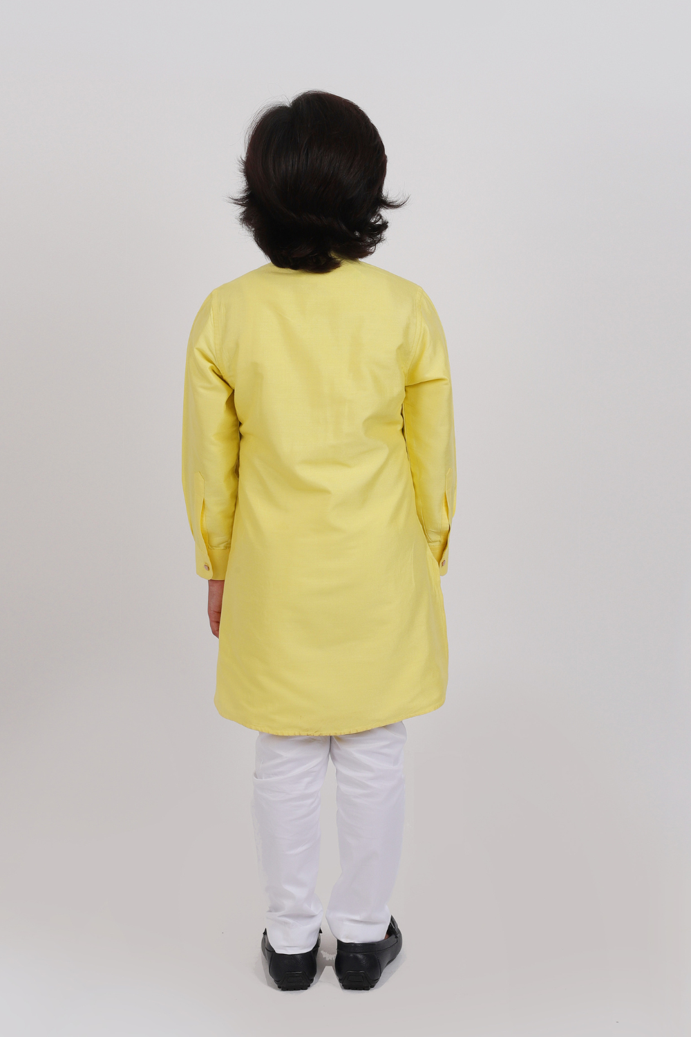 Yellow Embroidered Kurta Set