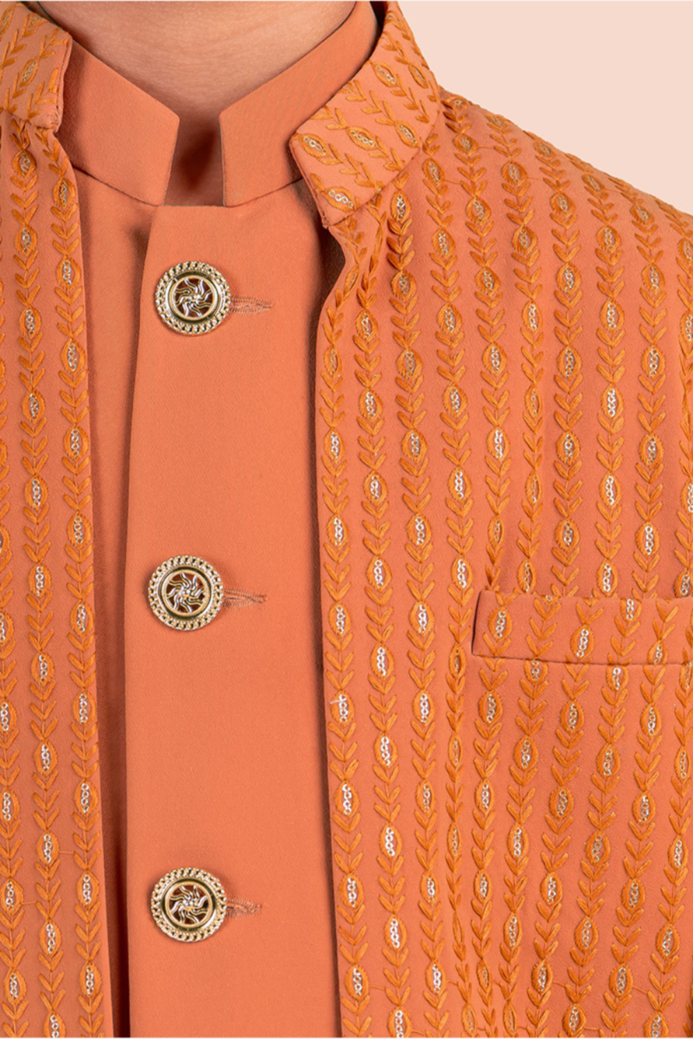 Embroidered Jodhpuri Set