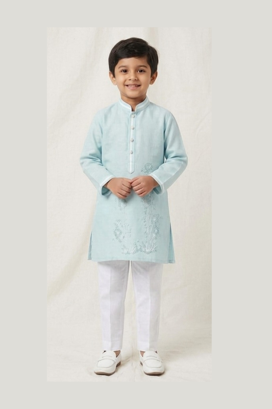 SEA GREEN KURTA