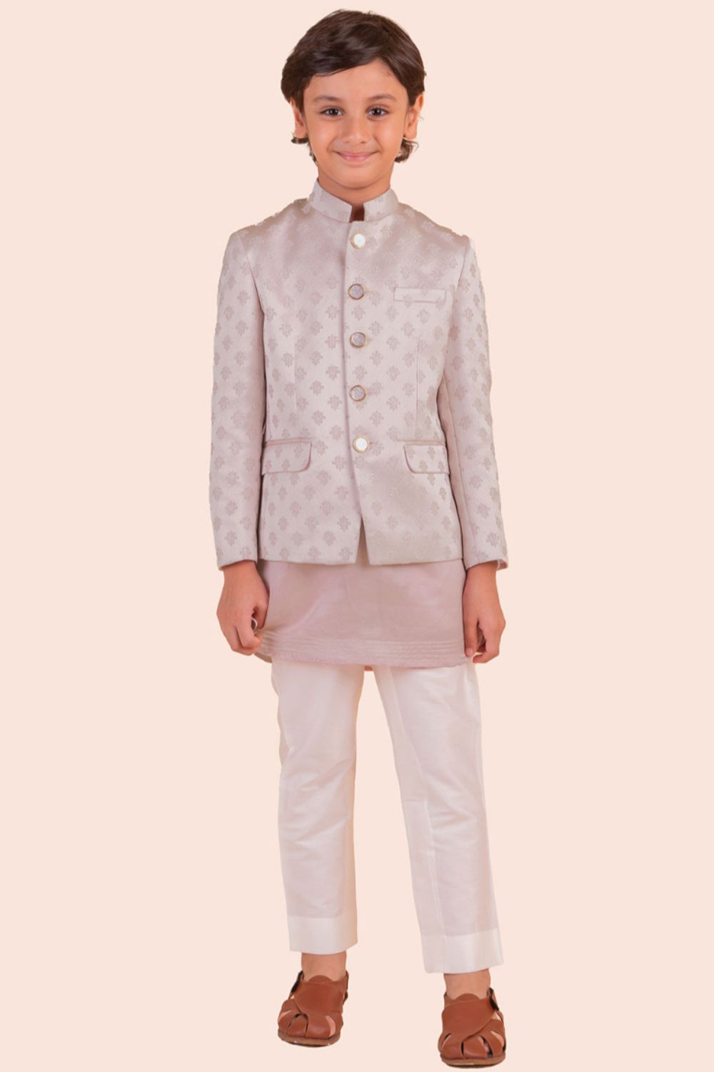 Printed Jodhpuri Set