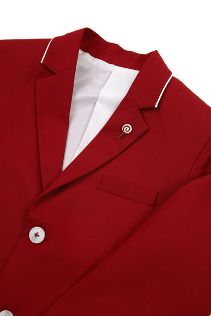 Red Blazer with nice detailing