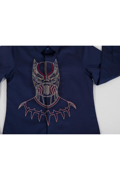 Navy Blue Panther Shirt.