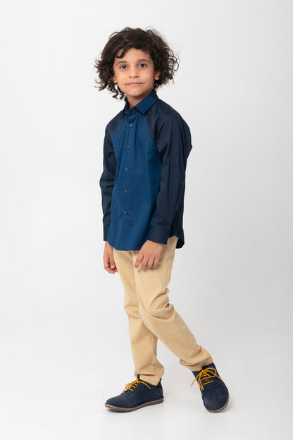 Festive Ethnic Embroidered Shirt