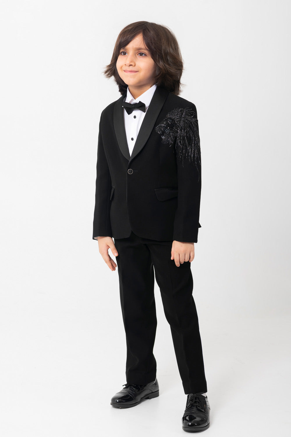 Lion Embroidered Tuxedo