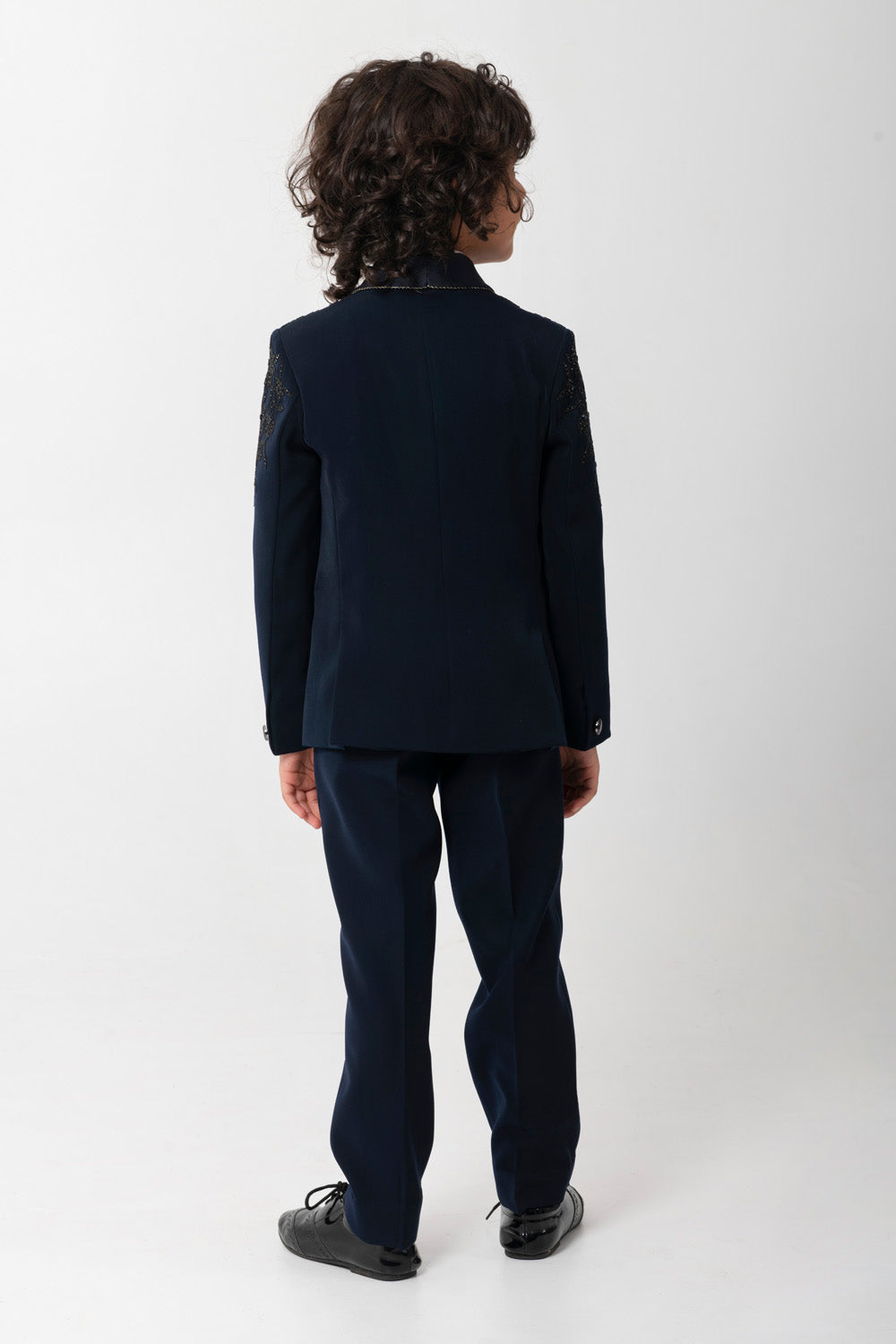 Floral Embroidered Tuxedo