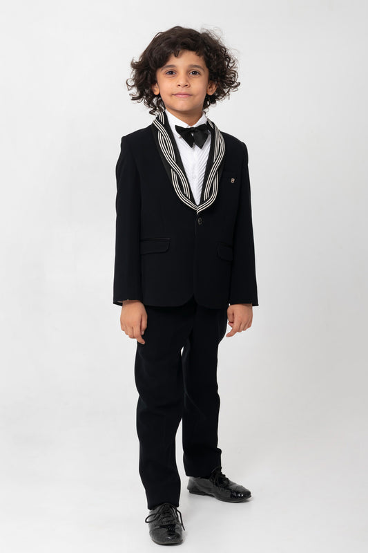 Contrast Piping Detailing Tuxedo