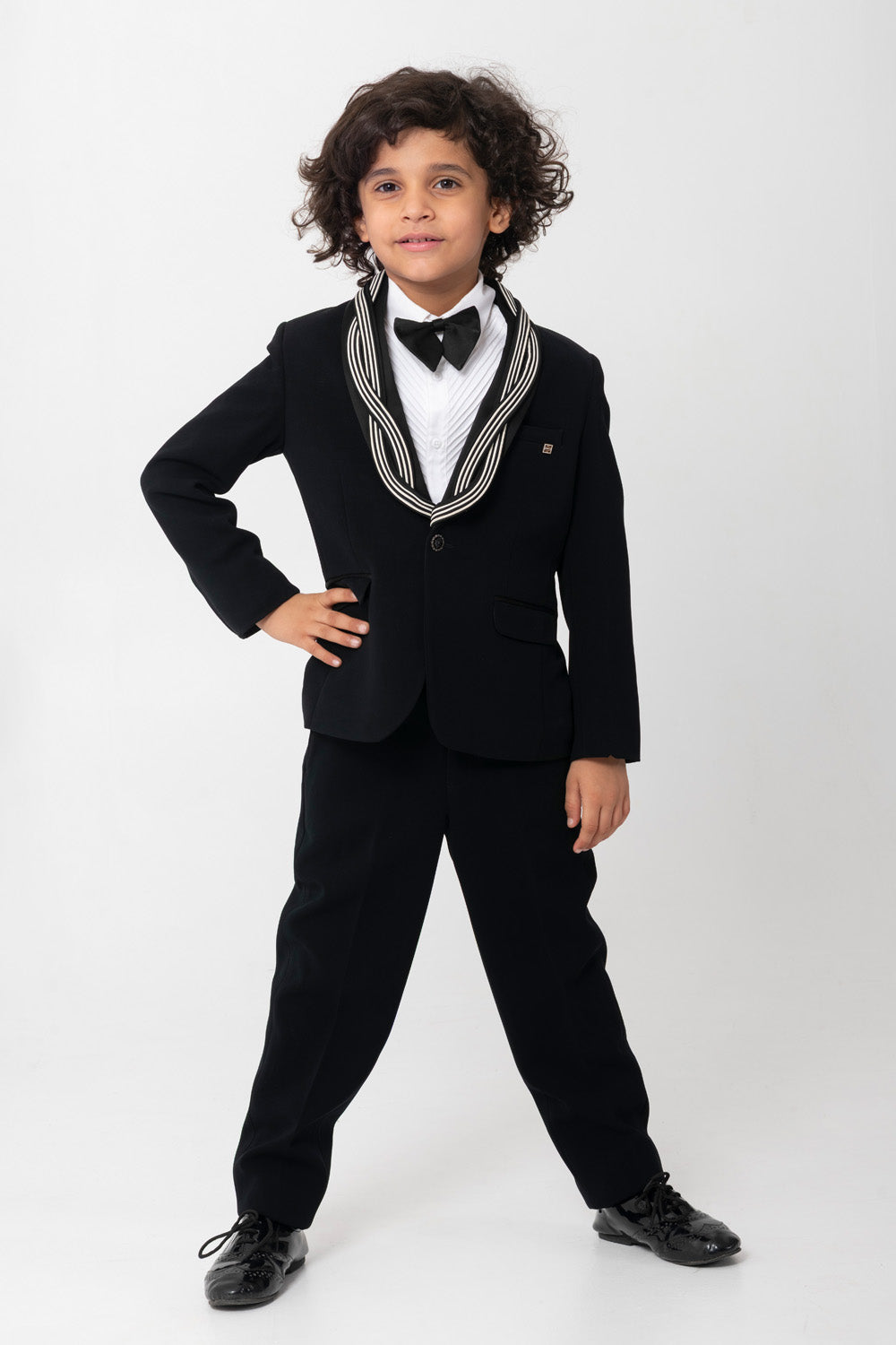 Contrast Piping Detailing Tuxedo