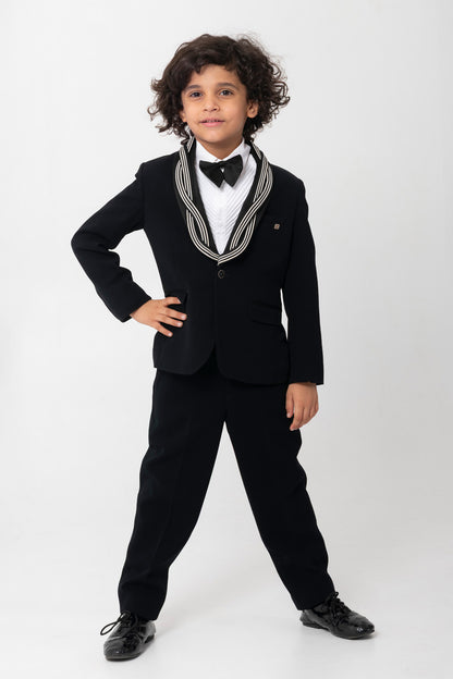 Contrast Piping Detailing Tuxedo