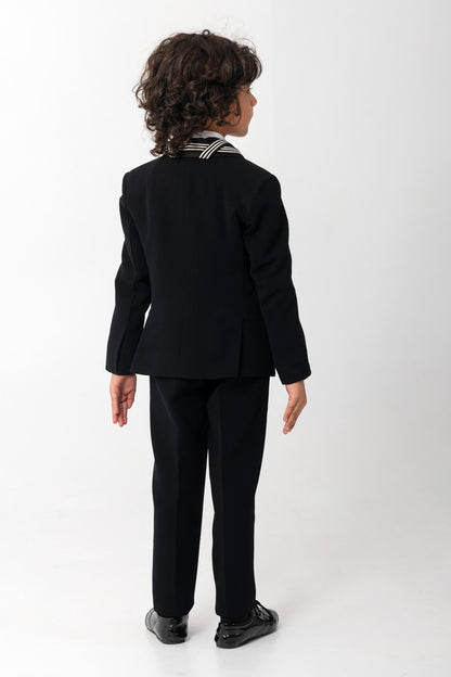 Contrast Piping Detailing Tuxedo