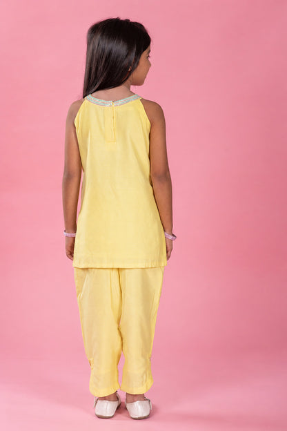 YELLOW  BUTTERFLY SUIT