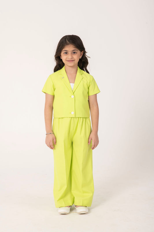 NEON JUMPSUIT SET WITH JACKET