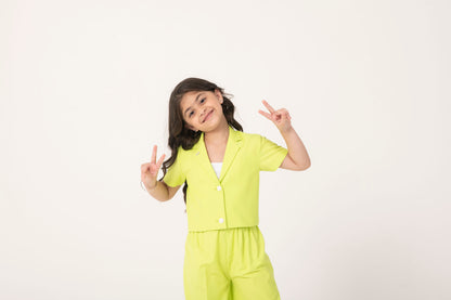 NEON JUMPSUIT SET WITH JACKET