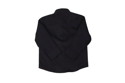 Black Square Patchwork Shirt