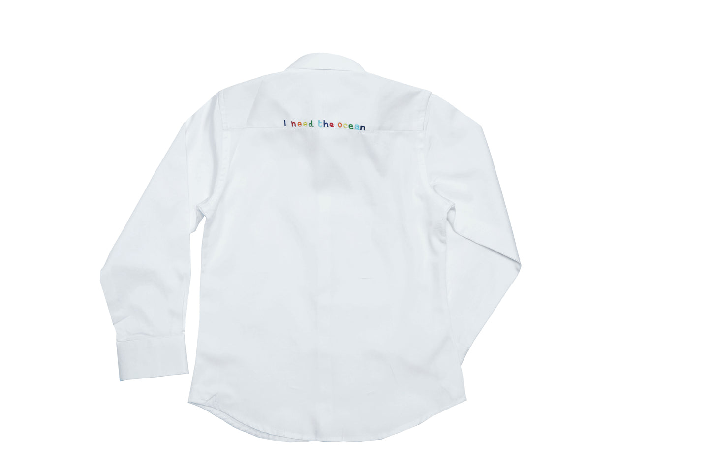 Sea Horse Shirt With Dressy Shine