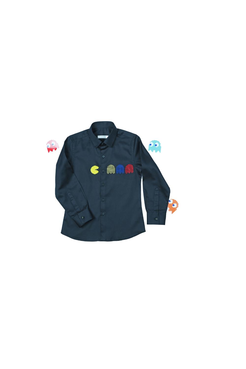 Black Packman Shirt