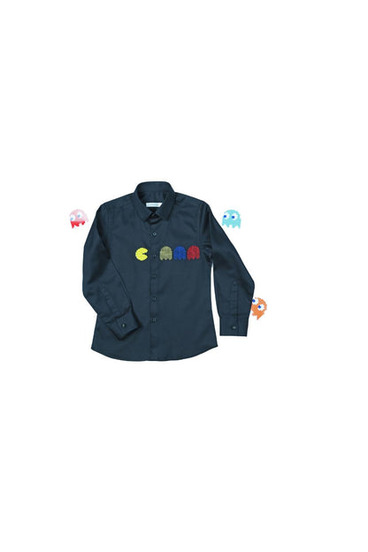 Black Packman Shirt