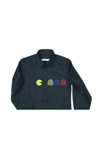 Black Packman Shirt