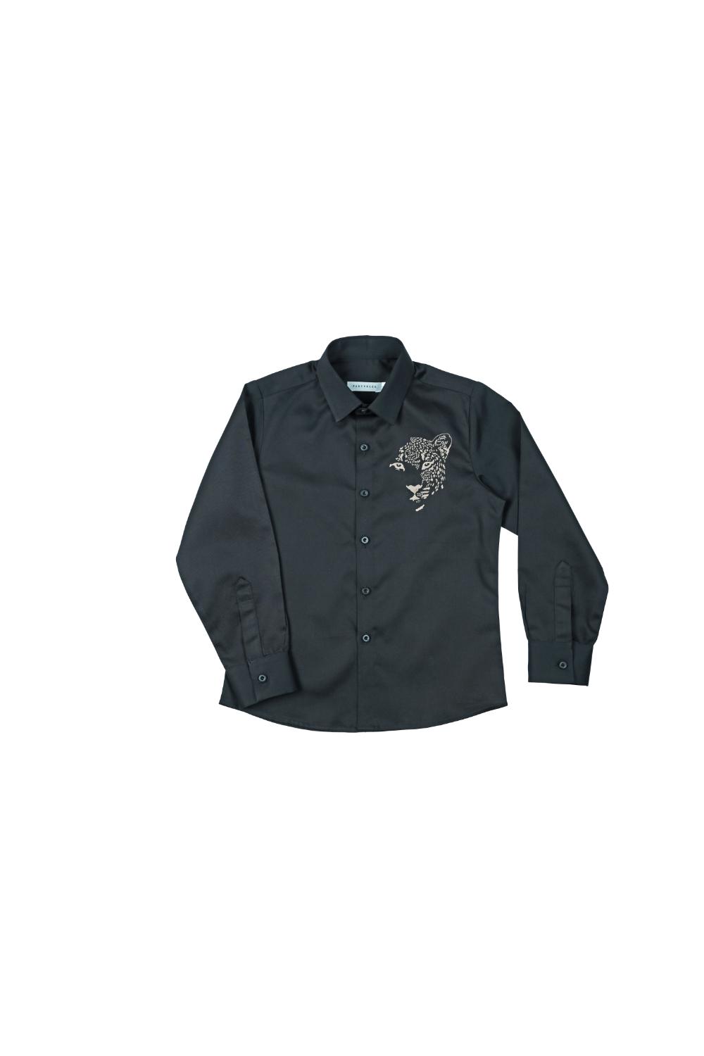 Black Cheeta Shirt