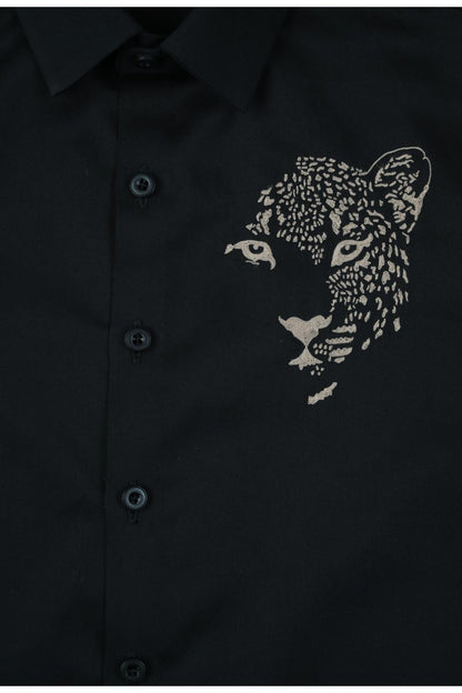 Black Cheeta Shirt