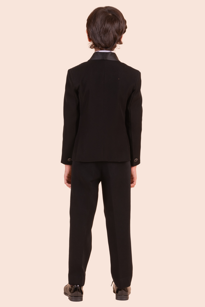Black Tuxedo With Hand Embroidery