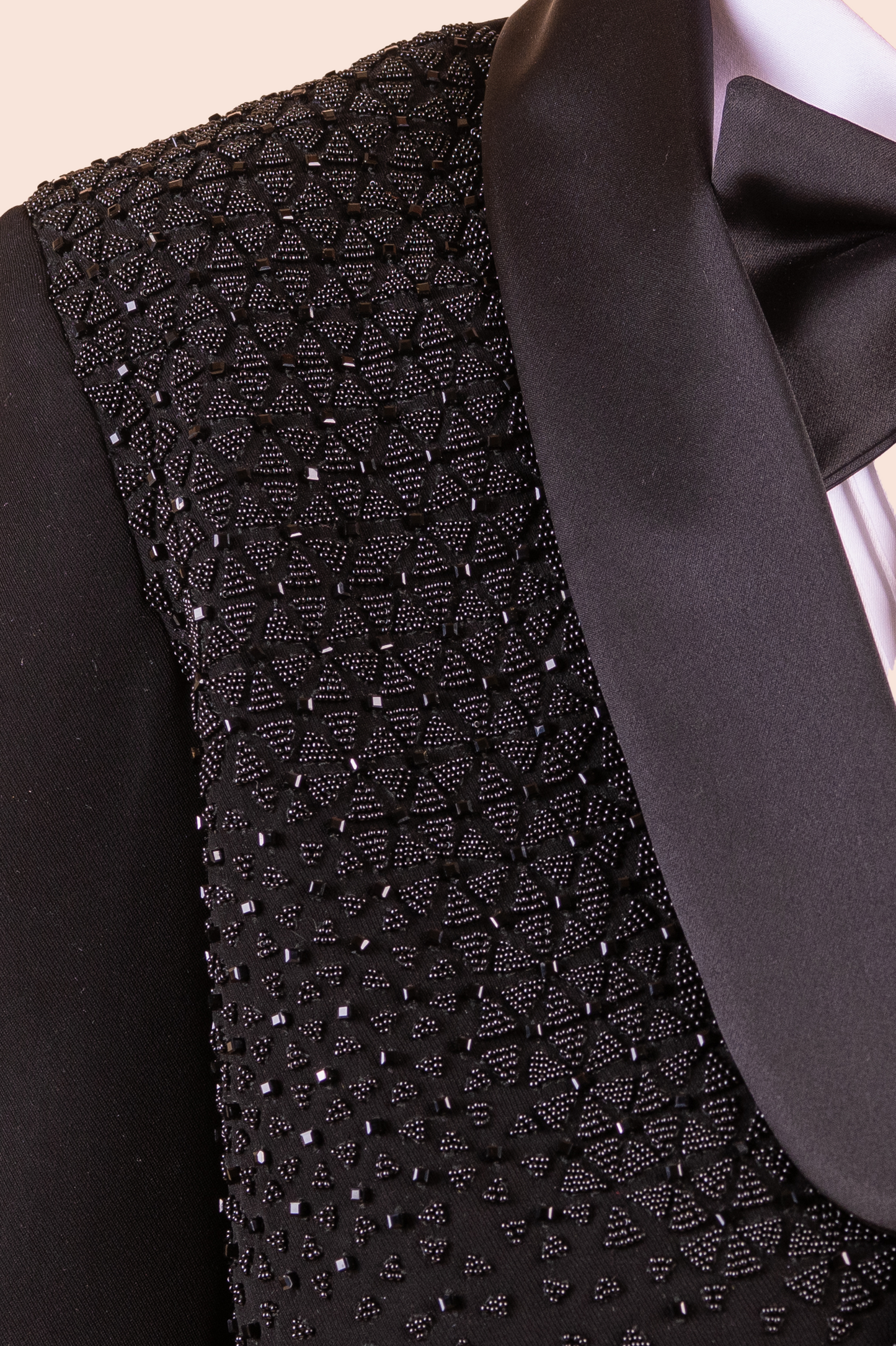 Black Tuxedo With Hand Embroidery