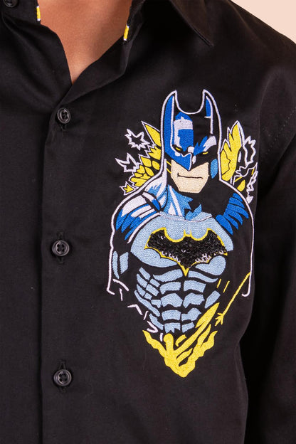 Batman Embroidery Shirt