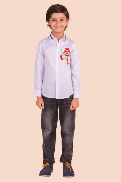 Joker Embroidered  Shirt