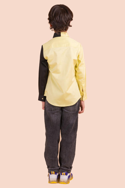 Shirt With Batman Sequence Embroidery