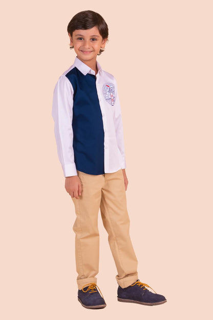 Light House Embroidery Shirt