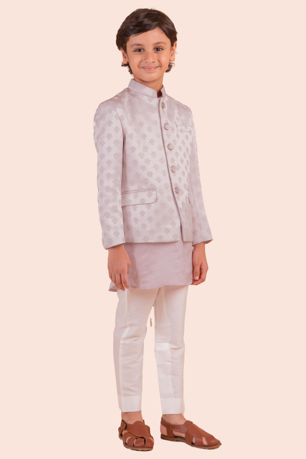 Printed Jodhpuri Set