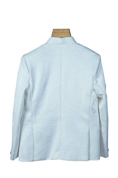 Royal Ivory Bumario Jodhpuri Suit Set.