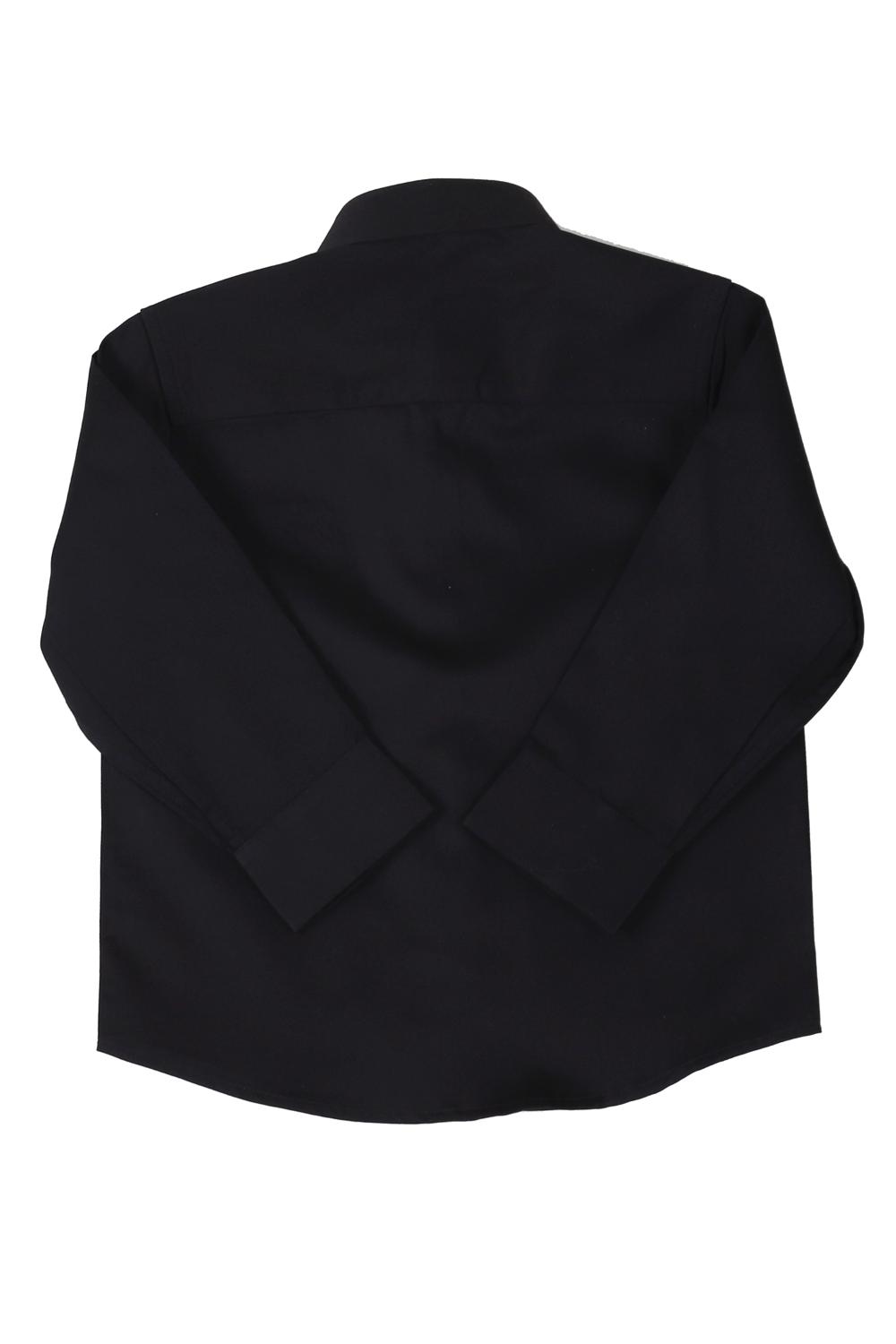 Black Square Patchwork Shirt