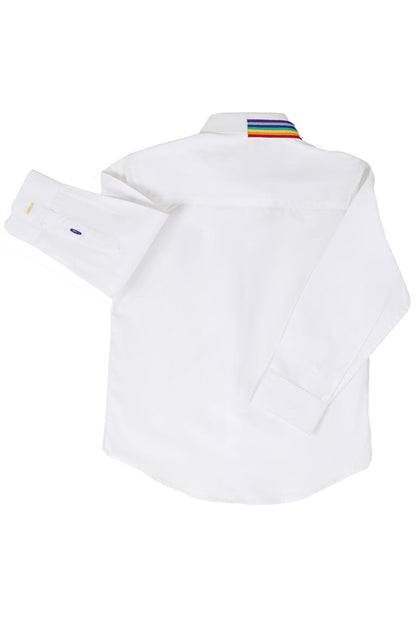 Rainbow Collar  shirt