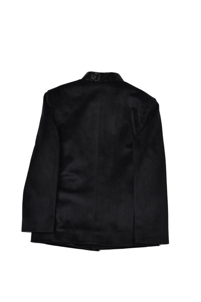 Velvet Collar Embroidered Jodhpuri Set.